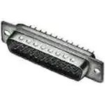 D-Sub plug, 15 pole, standard, equipped, straight, solder pin, 7-1393740-9