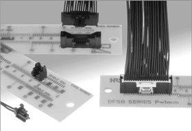 DF50A-5P-1H(51), Pin Header, Wire-to-Board, 1 мм, 1 ряд(-ов), 5 контакт(-ов), Поверхностный Монтаж, Серия DF50