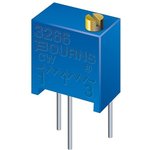 3266Z-1-501LF, Trimmer Resistors - Through Hole 1/4IN 500 OHMS 10% SQ W/Standoff ...