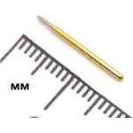 Подпружиненный контакт (pogo-pin) для тестирования диаметром 1,02мм длина 15,85мм