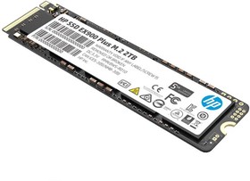 Фото 1/3 SSD M.2 HP 2.0Tb EX900 Plus Series  35M35AA#ABB  (PCI-E 3.0 x4, up to 3150/2600MBs, 3D NAND, 800TBW, NVMe, 22х80mm)