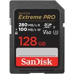 Карта памяти SanDisk Extreme Pro SDXC UHS-II V60 U3 280/100 MB/s 128GB ...