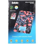 Кухонные весы BBK KS107G лесные ягоды Red/Black