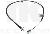 Фото 1/4 9022142, Трос тормозной Nissan NP300 08-