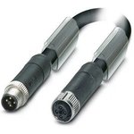 1012048, Sensor Cables / Actuator Cables SAC-4P-M12MST/ 5,5-PUR/M12FST