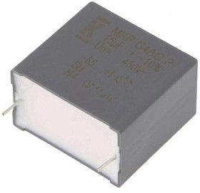 C4AQGBU5150P11K, Film Capacitors 450V 15 uF 125C 10% 2 Pin LS=27.5 mm AEC-Q200