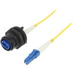 PXF4053AAA, Fiber Optic Cable Assemblies Rear pnl mnt to LC fiber conn 1M OS1