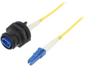 Фото 1/2 PXF4053AAA, Fiber Optic Cable Assemblies Rear pnl mnt to LC fiber conn 1M OS1