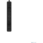 Harper Сетевой фильтр с USB зарядкой UCH-560 Black (5 роз.,3м.,3 x USB 2.4A (max ...
