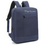 Рюкзак для ноутбука PORTCASE (KBP-132BU) 15,6, Полиэстер
