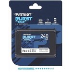 SSD накопитель Patriot BURST ELITE 2.5 240GB SATA(PBE240GS25SSDR)