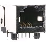 43860-0025, Modular Connectors / Ethernet Connectors 8POS R/A SMT LOW PROFILE