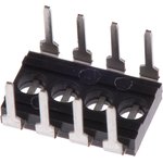 1825190-3, DIP Switches / SIP Switches 4POS SHUNT T/H DIP SWITCH