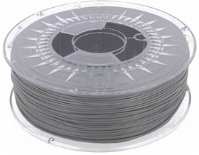 PLA 1.75 GRAY, Филамент PLA, 1,75мм, серый, 200-235°C, 1кг, ±0,05мм