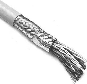 3750/16-100, Multi-Conductor Cables RND DISCRT 16C SHLD TWST GRAY 26AWG