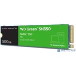 Твердотельный накопитель Western Digital Green SN350 SSD M.2 2280 NVMe, 500Gb ...