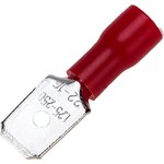 06-0383-A, Flat insulated terminal FIr-p 1.5-(6.3)/RpIp 1,25-6-0,8 plug 6.3mm ...