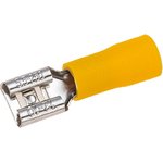 06-0391-A, Flat insulated terminal FIr-m 6.0-(6.3)/RpIm 5,5-6-0,5 socket 6.6 mm ...