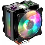 Устройство охлаждения(кулер) Cooler Master MA410M, 4-pin, ARGB, 120мм, черный ...