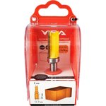 Фреза кромочная прямая обгонная с верхним подшипником 12.7 х 25 мм хвостовик 8 ...