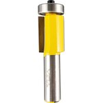 Фреза кромочная прямая обгонная с нижним подшипником 19 х 25.4 мм хвостовик 12 ...