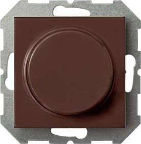 Диммер (выключатель) 40-400W Эпсилон ISR-002-01 E/R коричневый, без рамки 28-141