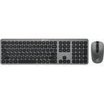 Клавиатура + мышь Oklick 300M Grey