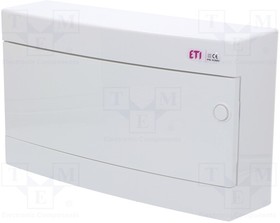 ECT18PO-S, Корпус: для модульных устройств, IP40, белый, Кол-во мод: 18, ABS