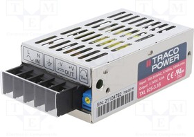 TXL 025-3.3S, Switching Power Supplies Product Type: AC/DC; Package Style: Encased; Output Power (W): 25; Input Voltage: 85-264 VAC; Output