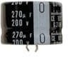 LGJ2D151MELZ, Aluminum Electrolytic Capacitors - Snap In 200volts 150uF 105c 22x20x10L/S