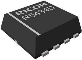 R5434D404AA-TR-FE, Battery Management 2-Cell to 5-Cell Li-ion Battery Second Protection IC