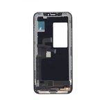 Дисплей (экран) в сборе с тачскрином для iPhone X черный с рамкой (TFT-совместимый)