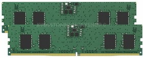 Фото 1/4 Модуль памяти 16GB Kingston DDR5 5200 DIMM KVR52U42BS6K2-16 Non-ECC , CL42, 1.1V, (Kit of 2) 1RX16 288-pin 16Gbit, RTL