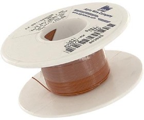 Фото 1/3 2840/7 RD005, Hook-up Wire 32AWG 7/40 PTFE 100ft SPOOL RED