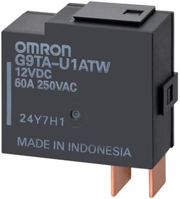 Фото 1/4 G9TA-U1ATW DC12, POWER RELAY, SPST-NO, 60A, 250V, BRACKET