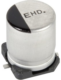 Фото 1/3 10μF Aluminium Electrolytic Capacitor 25V dc, Surface Mount - EEEHD1E100AR