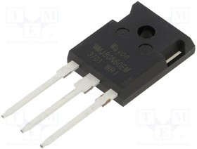 WMJ80N60EM, Transistor: N-MOSFET; WMOS™ EM; unipolar; 600V; 48A; Idm: 295A; 430W