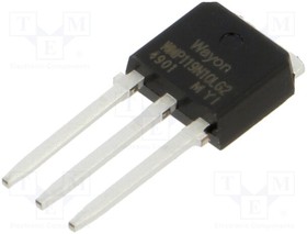 WMP119N10LG2, Transistor: N-MOSFET; unipolar; TO251