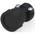 Cable clamp for circular connector, 182658-1