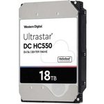 18Tb WD Ultrastar DC HC550 {SATA 6Gb/s, 7200 rpm, 512mb buffer, 3.5"} [0F38459/0F38467/ WUH721818ALE6L4]