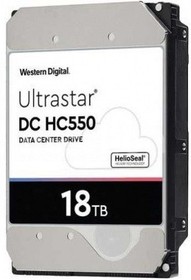 Фото 1/2 Жесткий диск Western Digital Original SATA-III 18Tb 0F38459 WUH721818ALE6L4 Ultrastar DC HC550 (7200rpm) 512Mb 3.5"