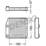 DRR09075 Радиатор отопителя