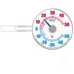Термометр оконный биметаллический, на липучке RST02095