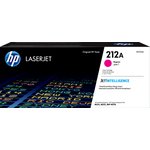 Картридж лазерный HP 212A W2123A пурпурный (4500стр.) для HP CLJ Enterprise M554/M555