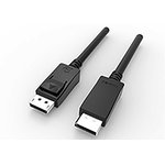 68783-0079, Male DisplayPort to Male DisplayPort, PVC Cable, 2m