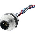 1200110035, Straight Female 5 way M12 to Unterminated Sensor Actuator Cable, 300mm