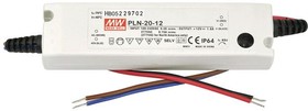 Фото 1/2 PLN-20-48, AC/DC LED, блок питания для светодиодного освещения