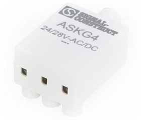 Фото 1/2 ASKG4, Индикат.лампа: адаптер для питания индикаторов LED, 28ВDC