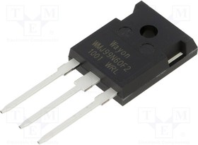 WMJ99N60F2, Transistor: N-MOSFET; WMOS™ F2; unipolar; 600V; 60A; Idm: 350A; 460W
