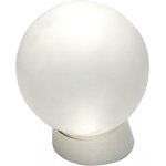 Светильник НБП 01-60-004 У3, пластиковый шар белый, косое белое основание